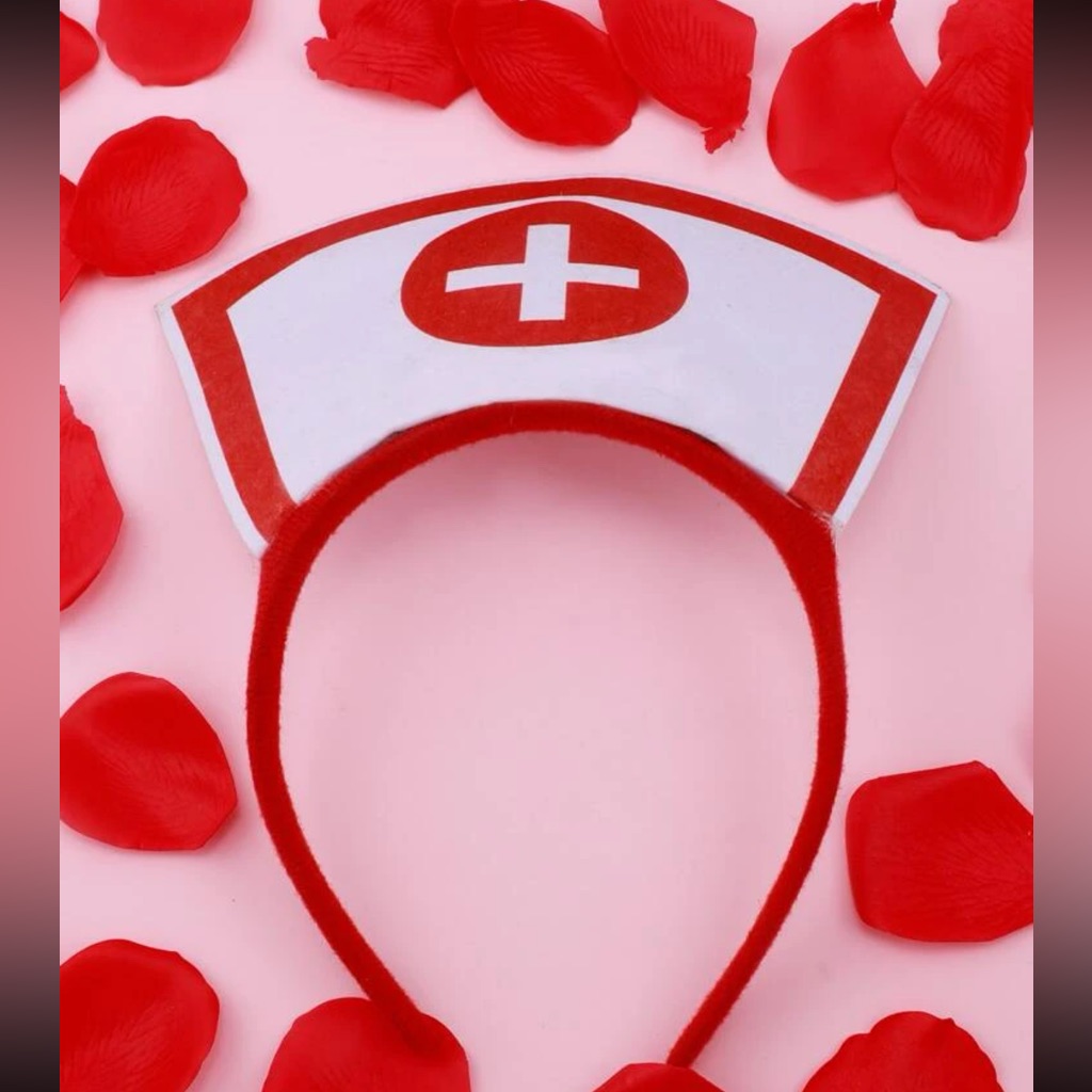 Awesome Nurse Costume Headband Headdress